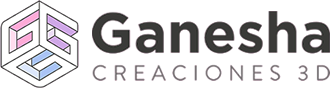 Ganesha Creaciones 3D Logo